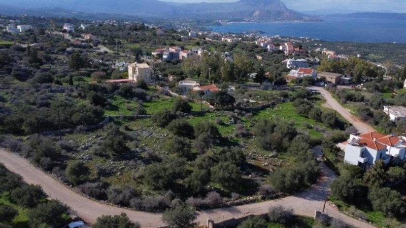 Kokkino Chorio MIT VIDEO - Kreta, Kokkino Chorio: Sofort bebaubares Grundstück mit Meerblick zu verkaufen Grundstück kaufen